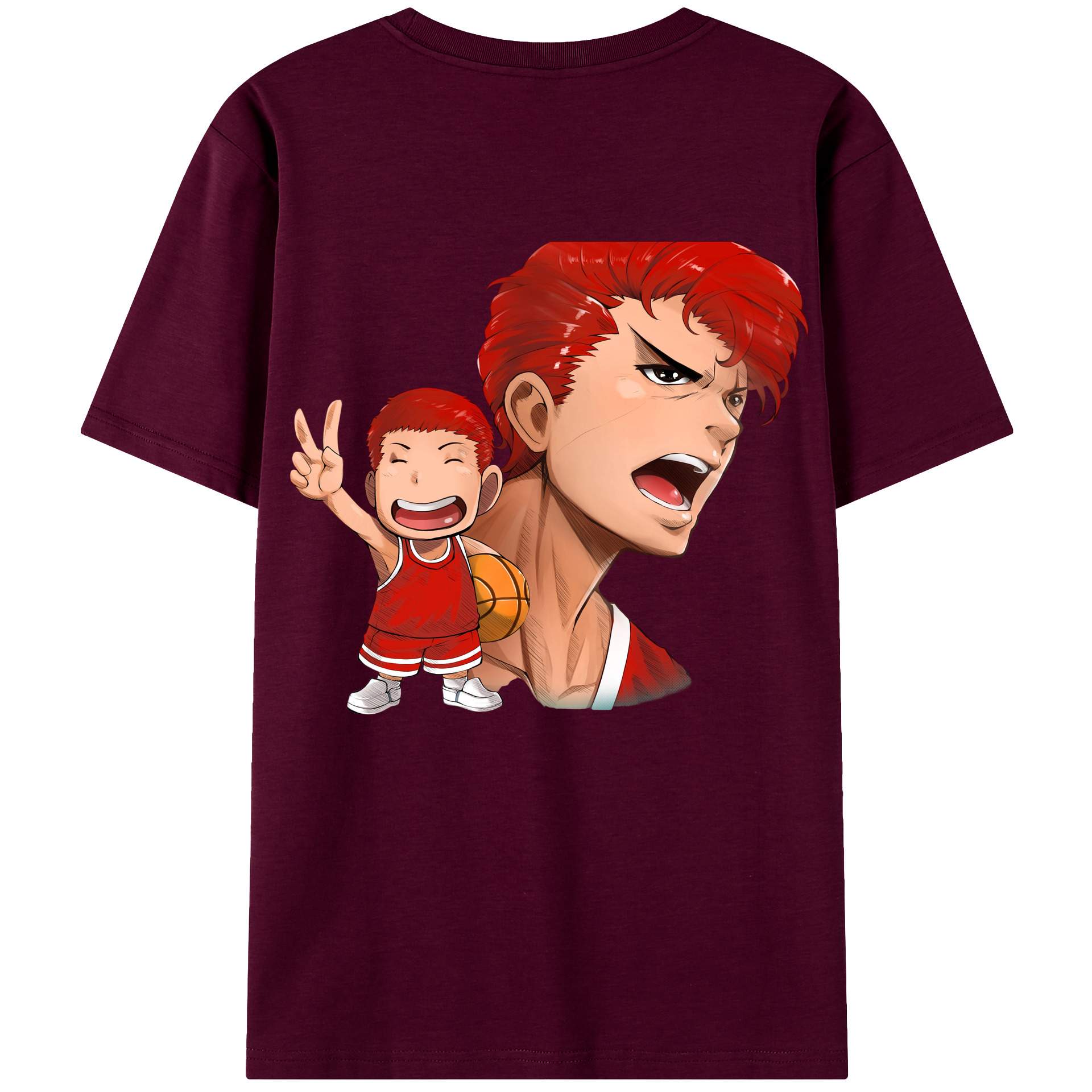 （画像用） SLAM DUNK／スラムダンク レディース半袖Tシャツ(バックプリント)